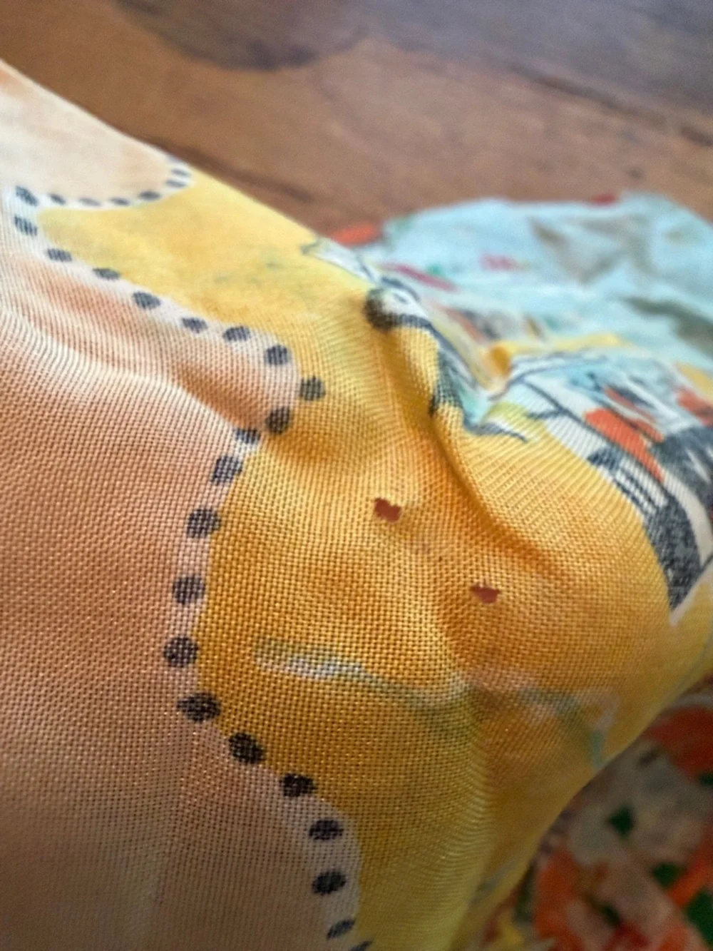 Italian scarf mid century